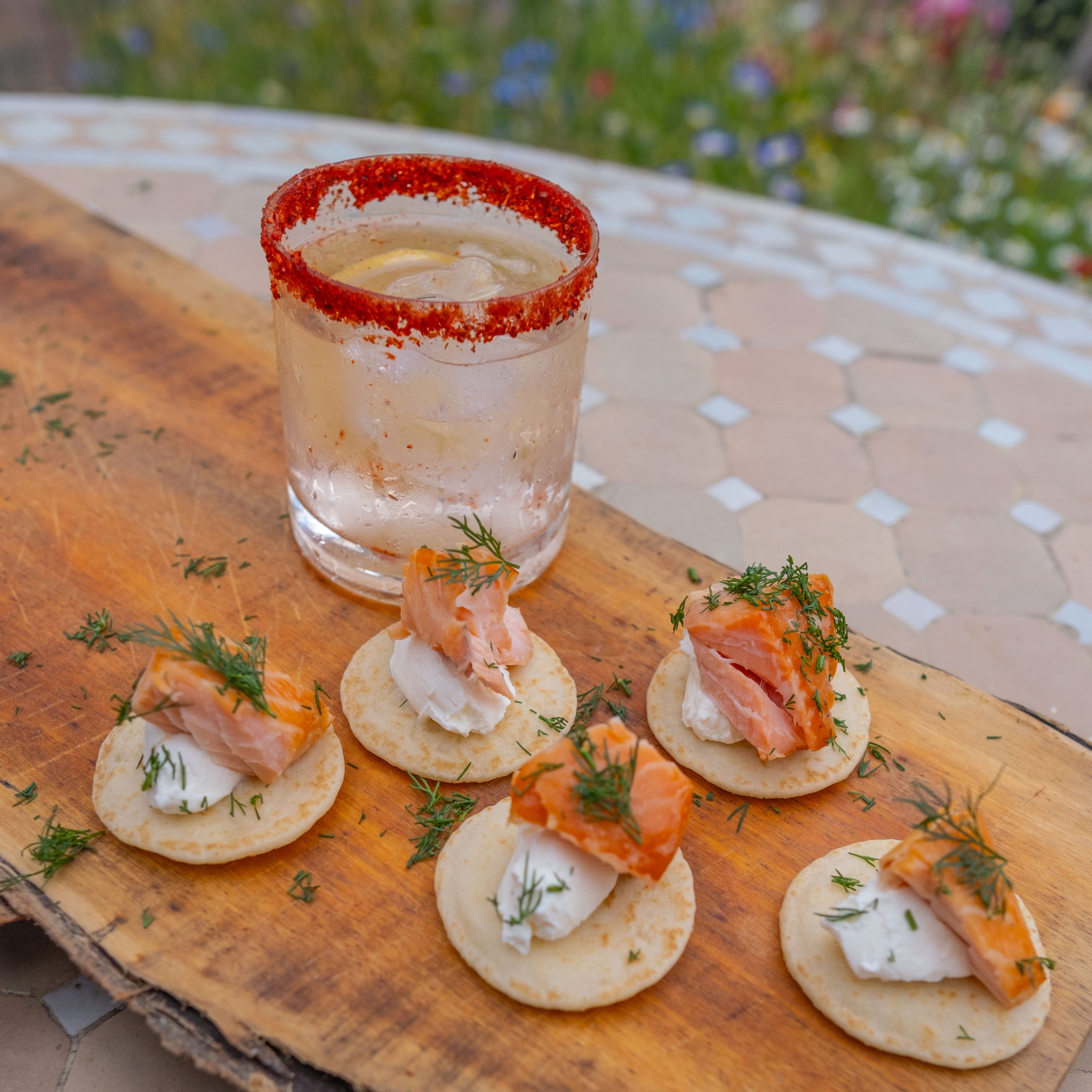 Smoked Salmon Canapé Collection