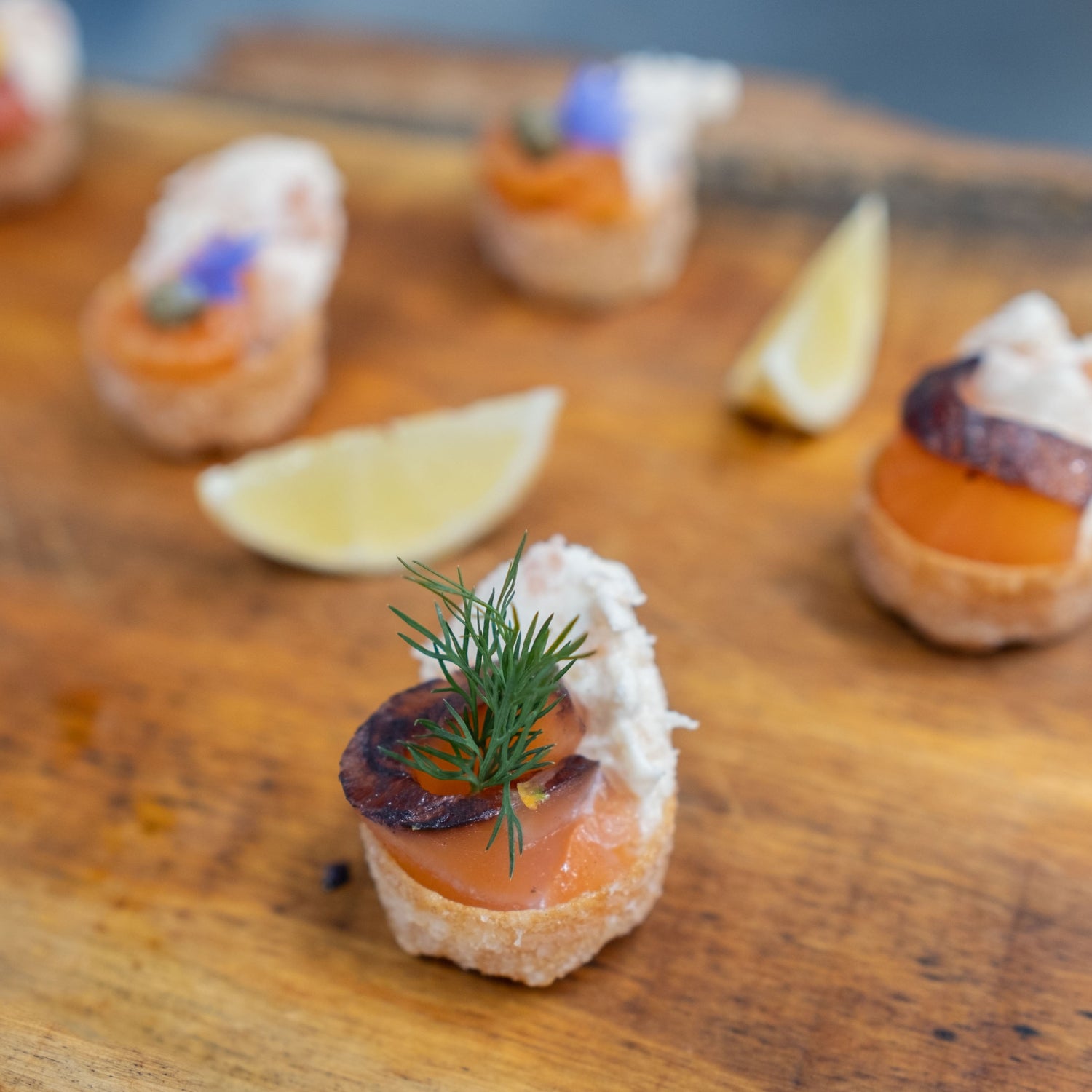Smoked Salmon Canapé Collection