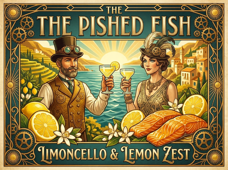 Limited Edition - Nonna's night cap with Limoncello and Lemon Zest