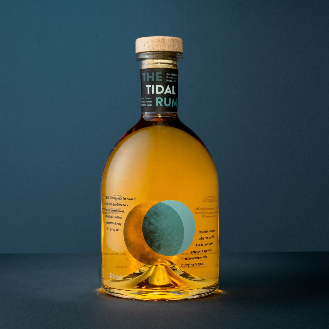 Whole Side of Dark and Stormy with The Tidal Rum, Lime & Ginger