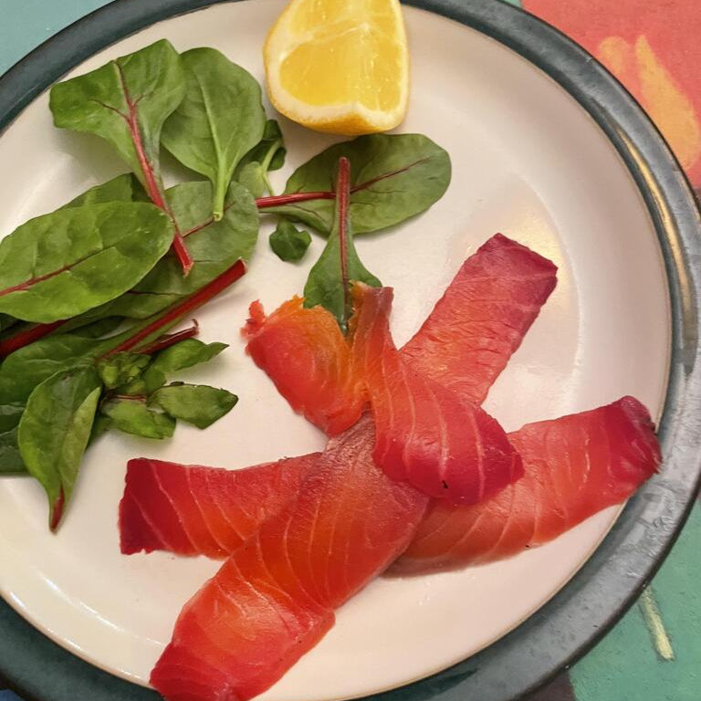 Erik The Red with Aquavit & Beetroot