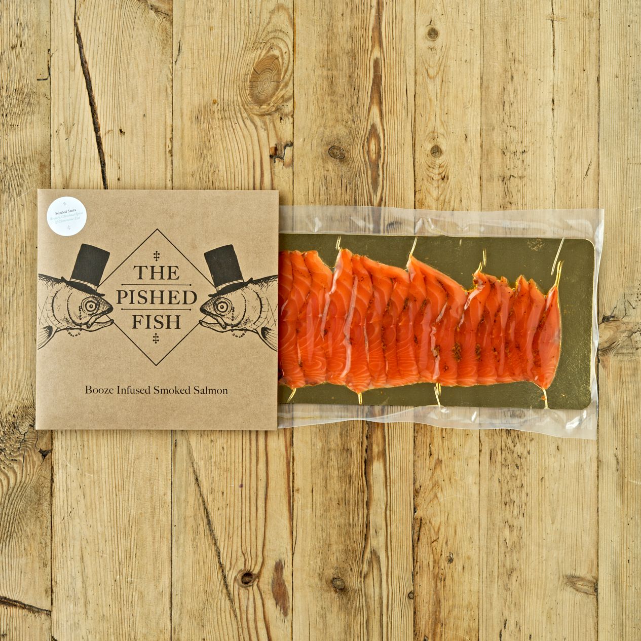 Whole Side of The Sozzled Santa with Christmas Spices, Brandy and Clementine Zest