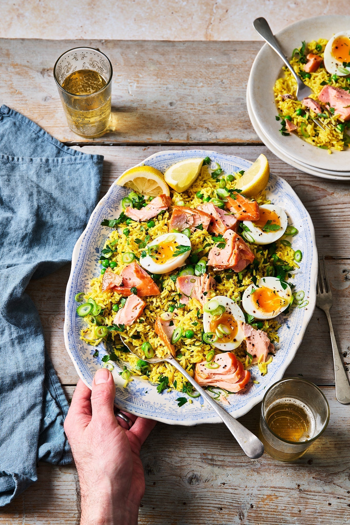 Hot Smoked Salmon Kedgeree