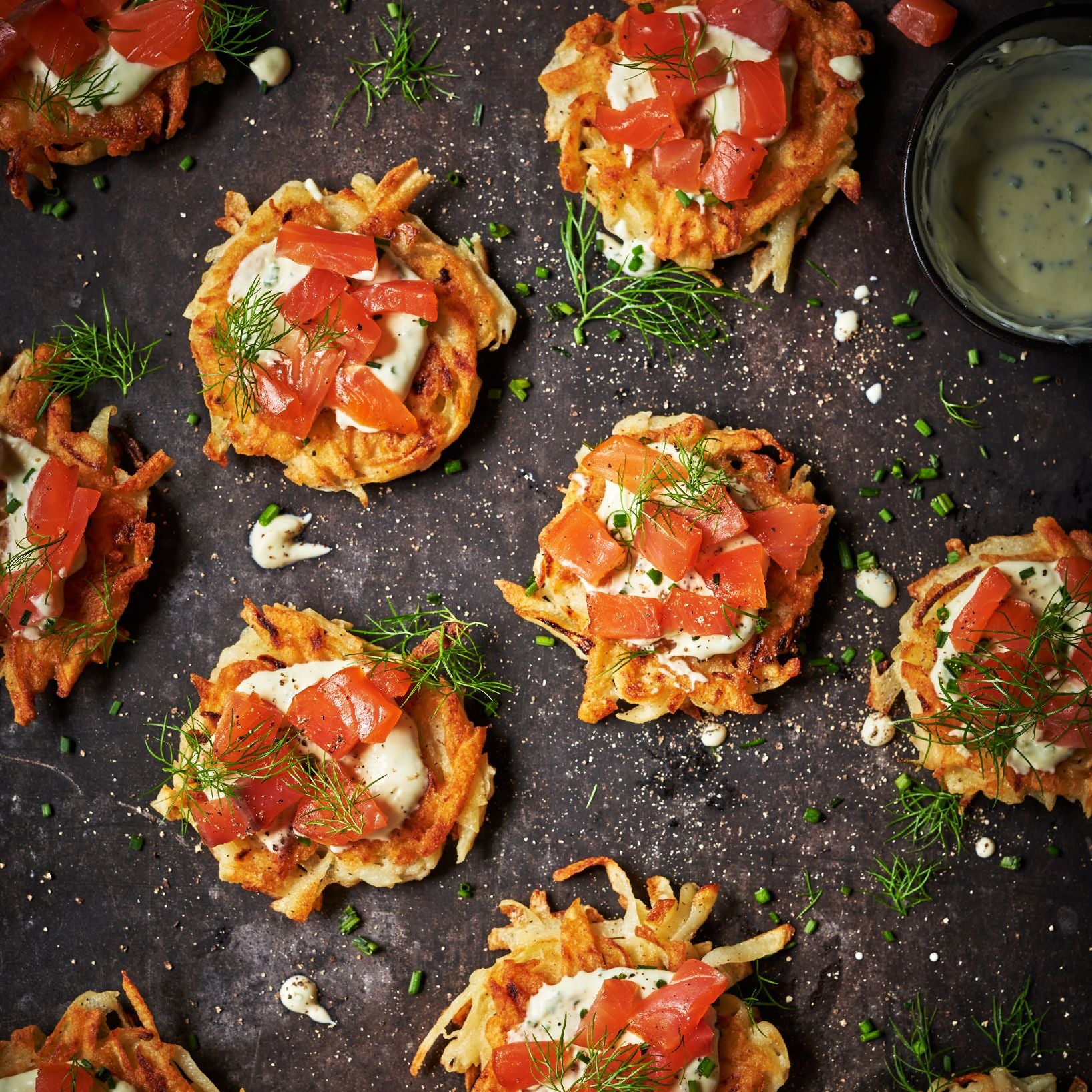 Simple Smoked Salmon Latke Recipe