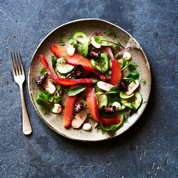 Erik The Red with Aquavit & Beetroot