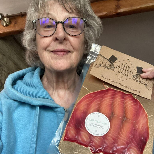 Erik The Red with Aquavit & Beetroot