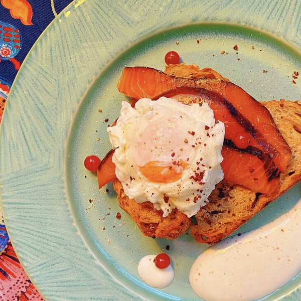 The Augustus Gloop with Raspberry Vodka & Blueberries