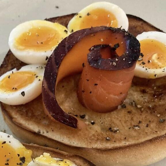 The Augustus Gloop with Raspberry Vodka & Blueberries