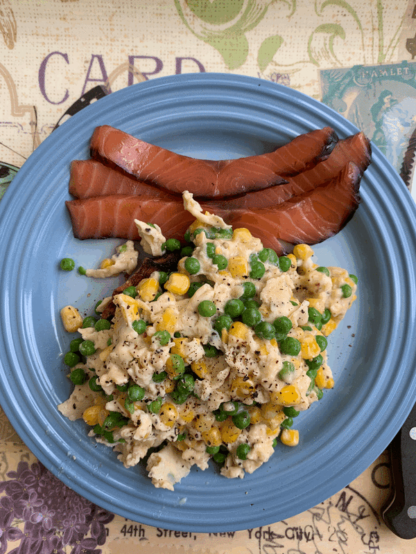 The Augustus Gloop with Raspberry Vodka & Blueberries