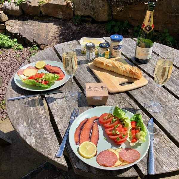 The Augustus Gloop with Raspberry Vodka & Blueberries