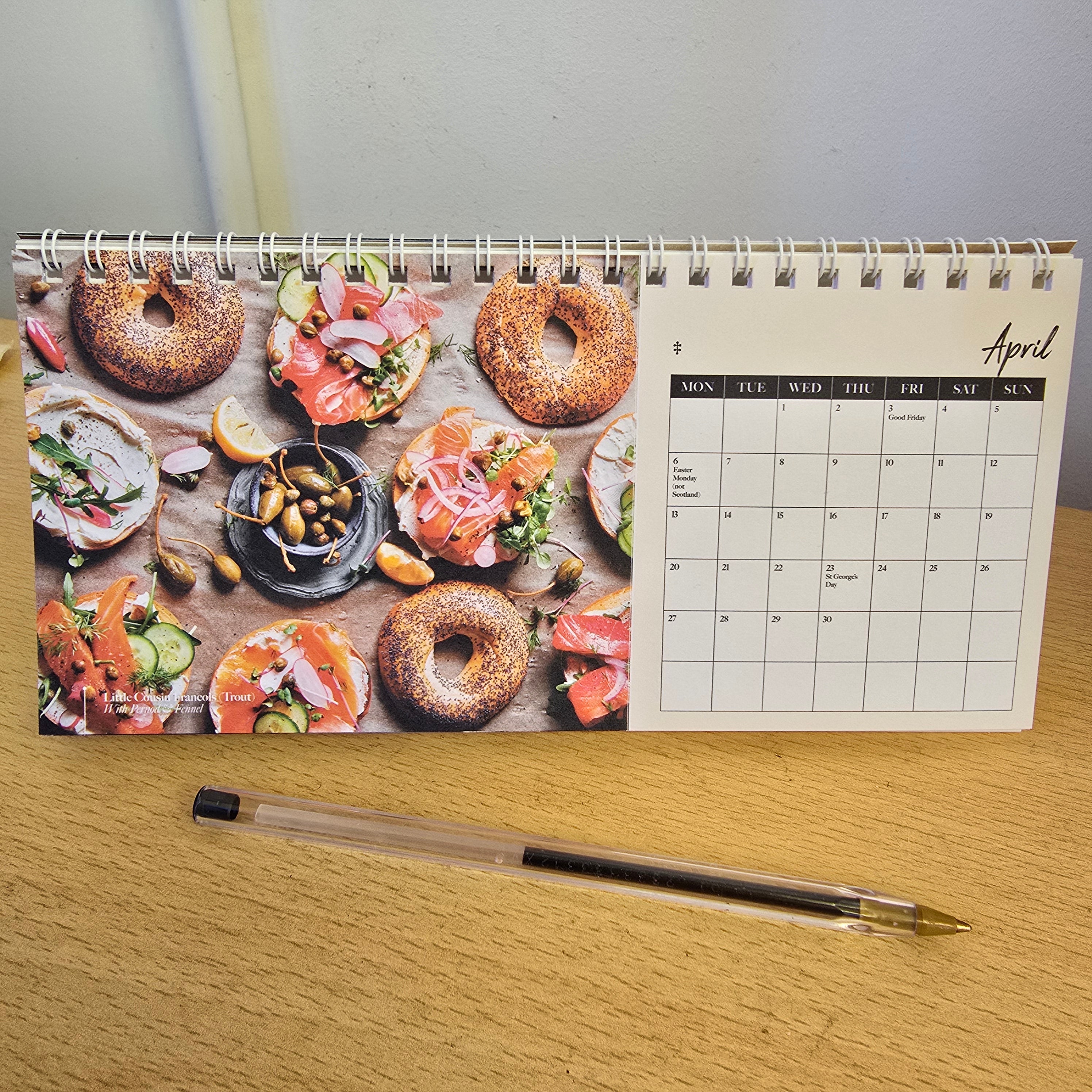 The Pished Fish Calendar 2026