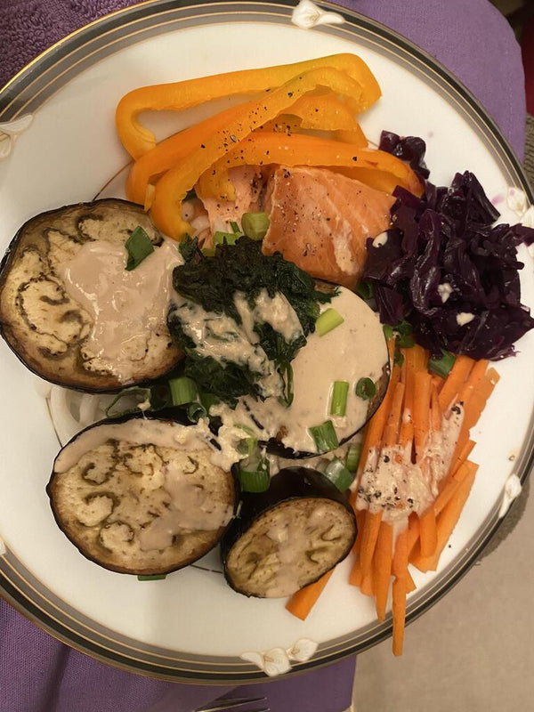 Uncle Sam Roasted Salmon Fillet with Honey & Bourbon