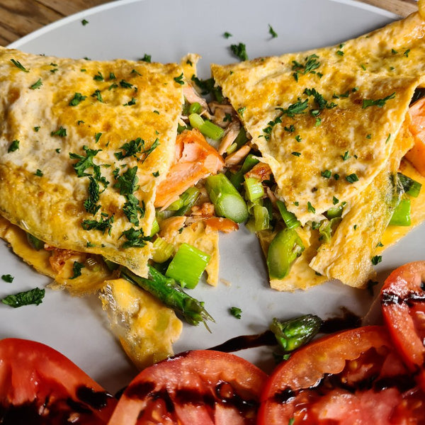 Uncle Sam Roasted Salmon Fillet with Honey & Bourbon