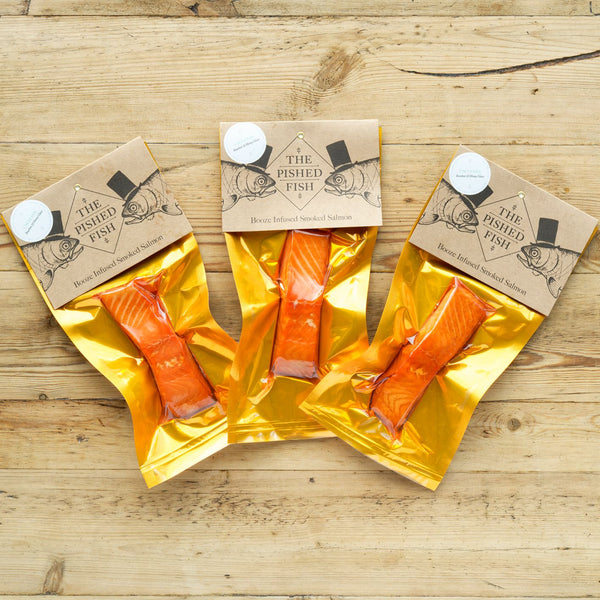 Uncle Sam Roasted Salmon Fillet with Honey & Bourbon