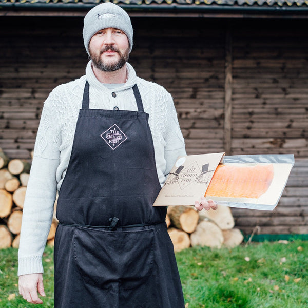 Uncle Sam Roasted Salmon Fillet with Honey & Bourbon